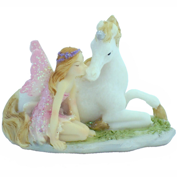 Mini Fairy & Unicorn Set (2) ~ Fairy Garden Accessories